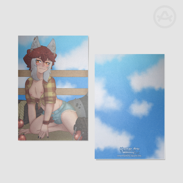 I wanna be a Cowboy baybee Postcard Print