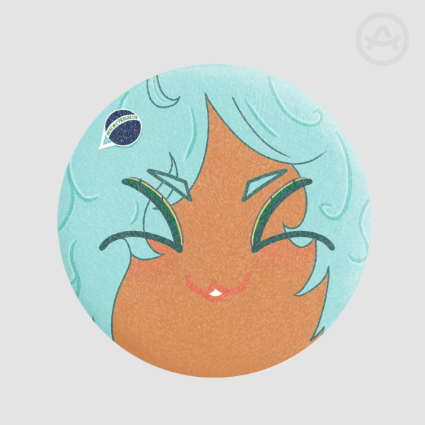 Miku Brasilera! Plush Badge
