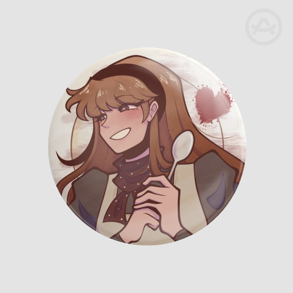 Manon button pin