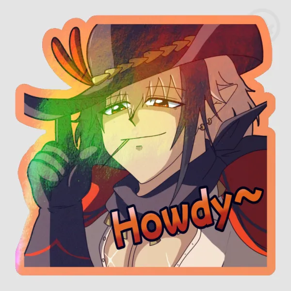 Vermillion Ruze Sticker