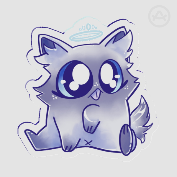 Cat Emily Acrylic Pin