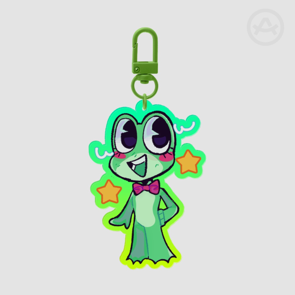 Ribbit Acrylic Keychains
