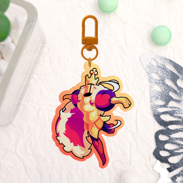 King Knight Keychain