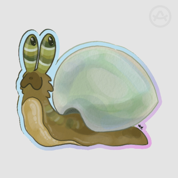 Infected Snail Pin