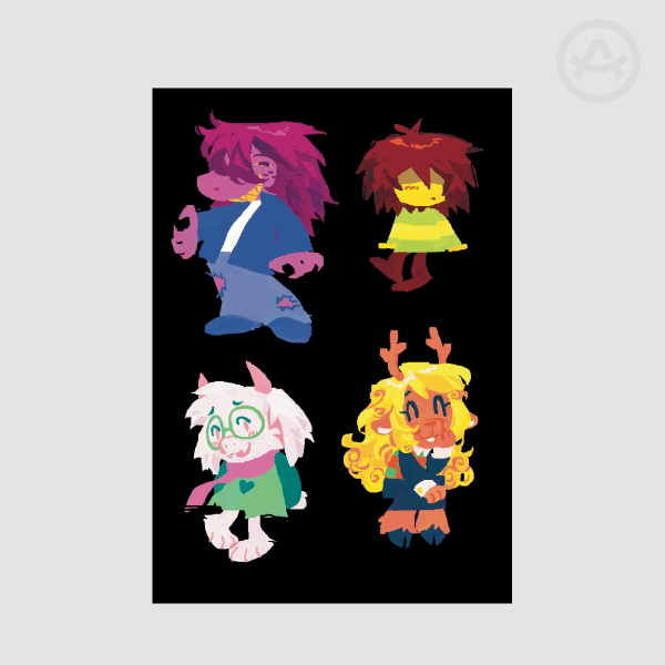 Hometown Friends Sticker Sheet