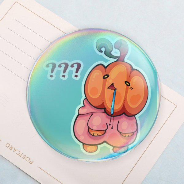 Just Whispy?? Badge (Button Pin)