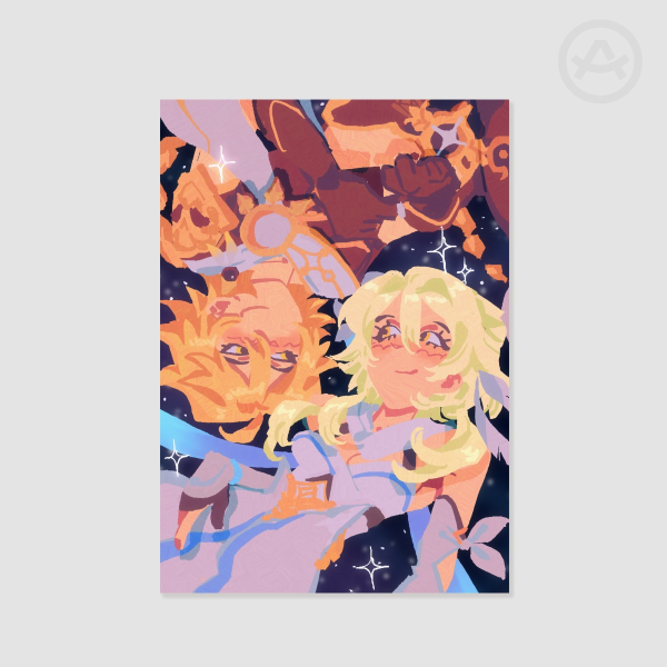Twin Travelers Print