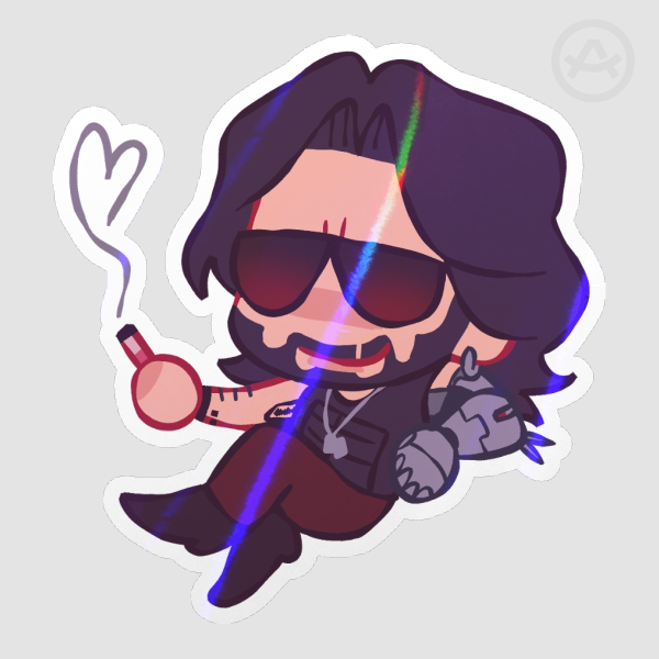 Johnny Silverhand sticker