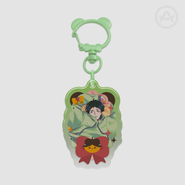 Suna Rintarou Epoxy Clear Acrylic Keychain
