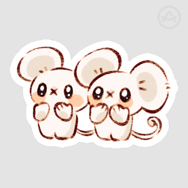 tandemaus sticker