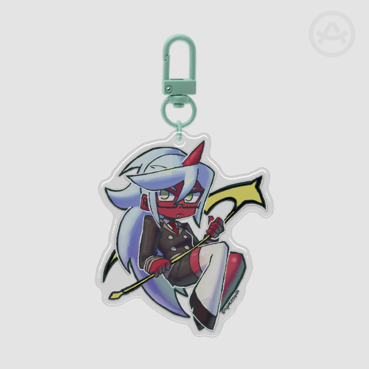 Kneesocks | Panty and Stocking | Epoxy Acrylic Keychain