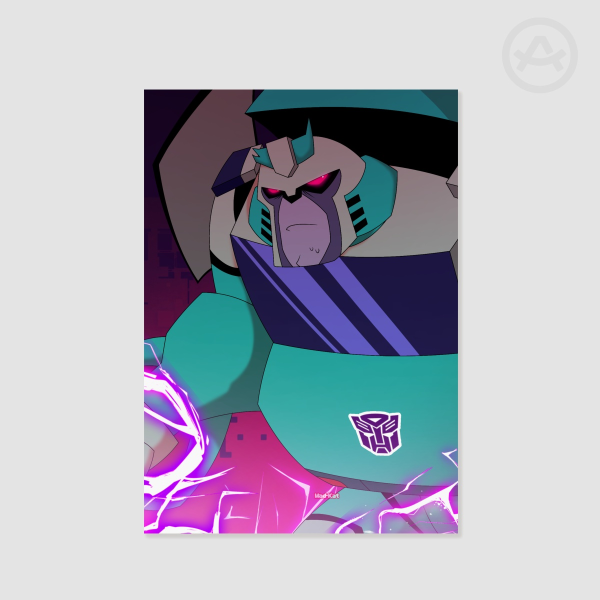Shattered Glass Ratchet A4 Print