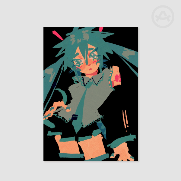 Virtual Idol Print