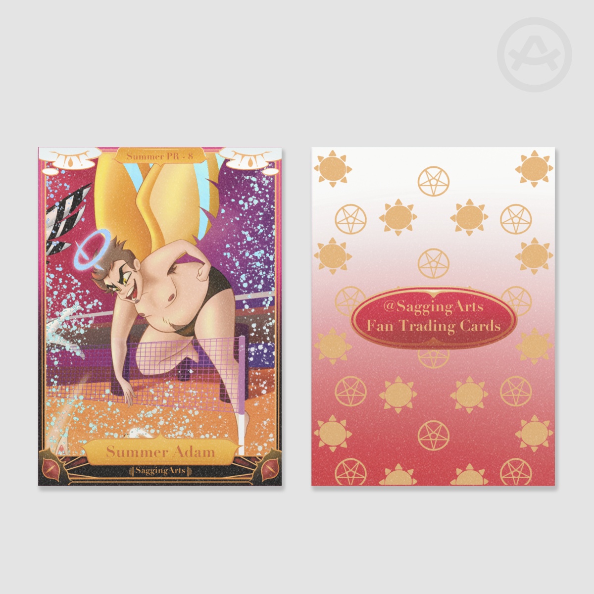 Summer Adam Foil Promo Trading Card
