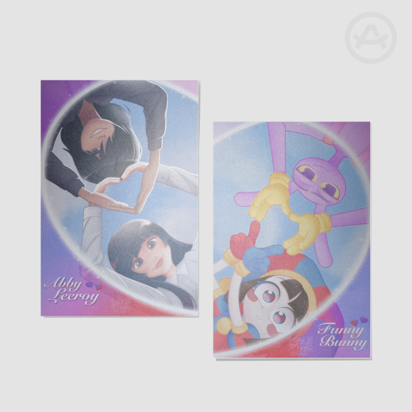 Jax & Pomni Double sided Postcard