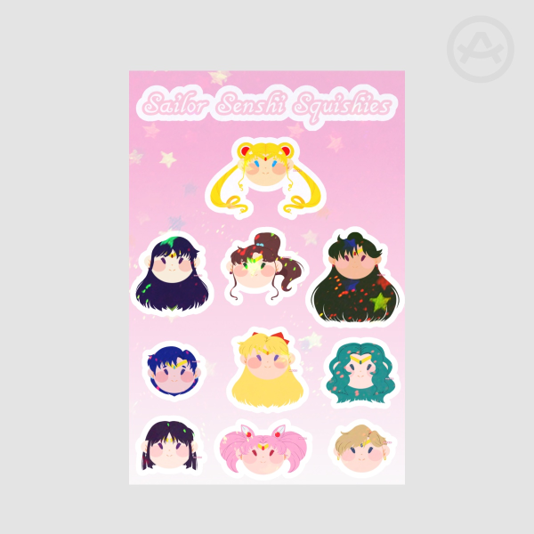 Sailor Moon Stickers Sheet