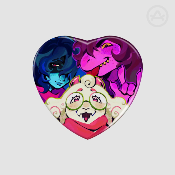 THE FUN GANG | Heart Shaped Pin !
