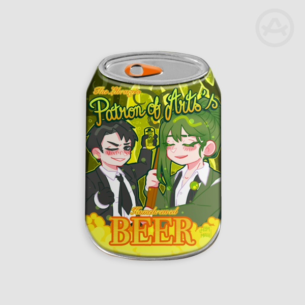 Beer Can Badge - Netzach & Roland