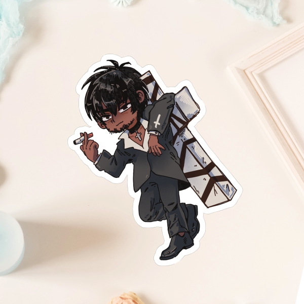 Wolfwood sticker Chibi