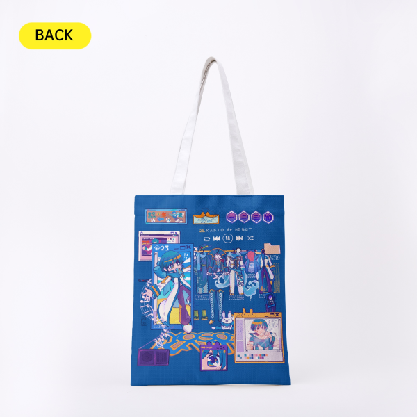 Full-print Kaito Canvas Tote Bag