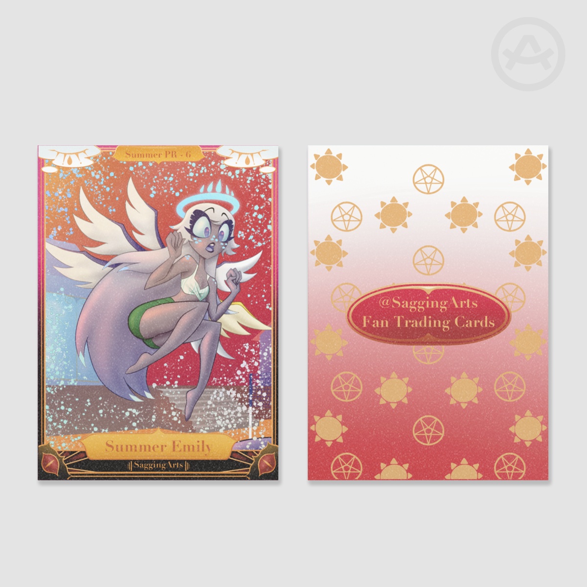 Summer Emily Foil Promo Trading Card