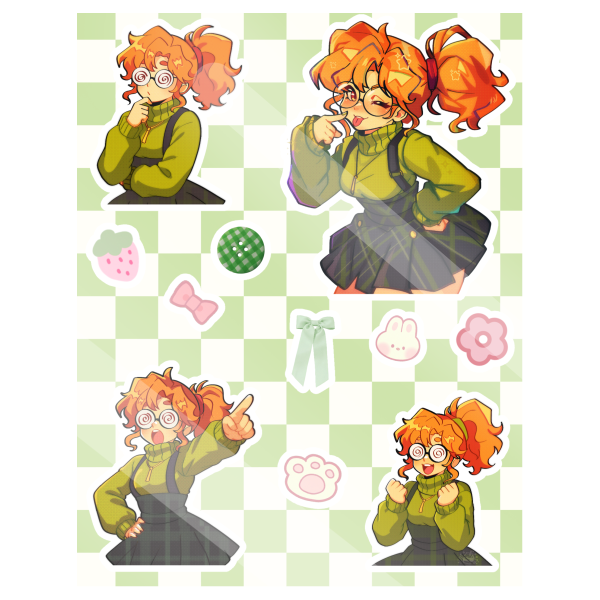 Paige sticker sheet - Deadlock