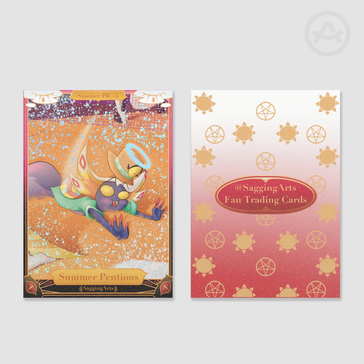Summer Pentious Foil Promo Trading Card