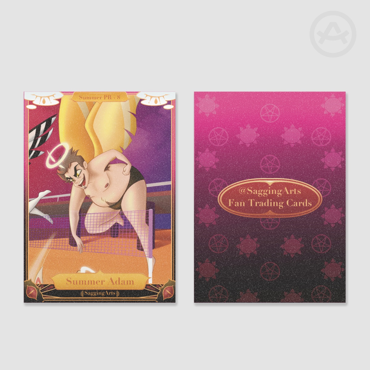 Summer Adam Promo Trading Card