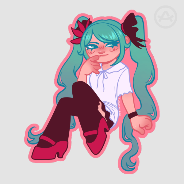 World Is Mine Miku Sticker
