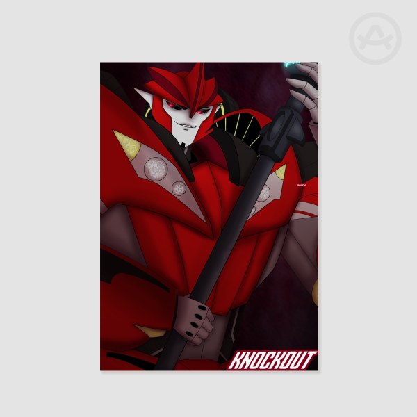 Knockout A4 Print