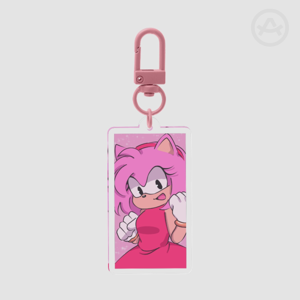 Amy Rose keychain