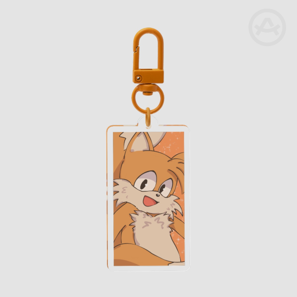 Tails the Fox keychain
