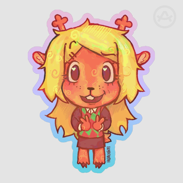 Deltarune Noelle Sticker