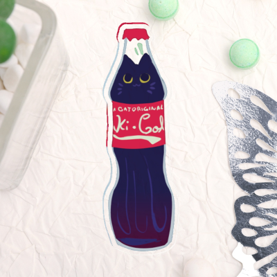 Kiki Cola Acrylic Pin