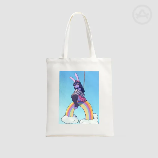 Rainbow Tote  - 13.7″x15.7″(35x40cm)