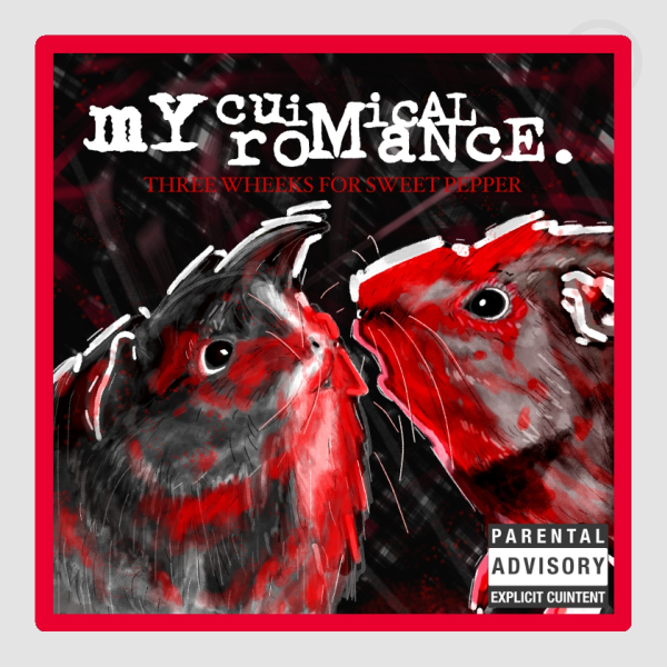 My chemical romance guinea pig sticker!