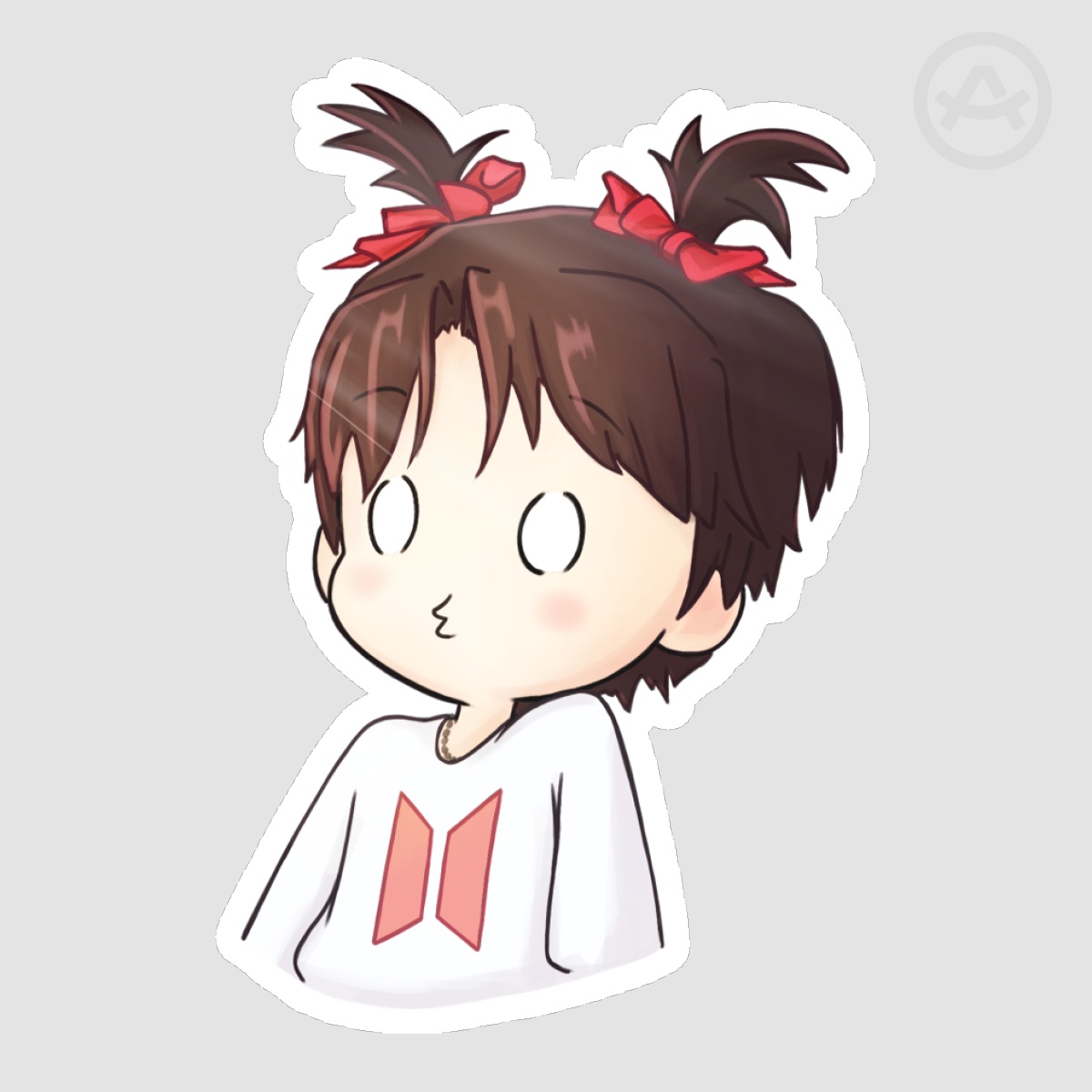 BTS Jin: Playful Expression Sticker