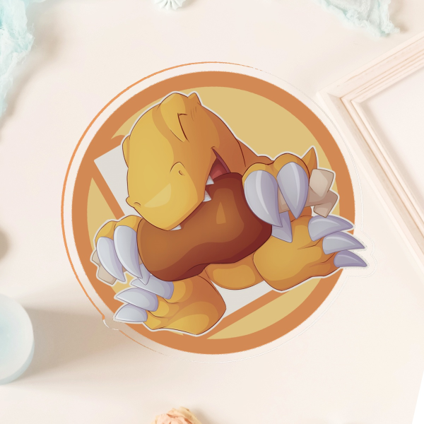 Agumon Meat - Acrylic Pin