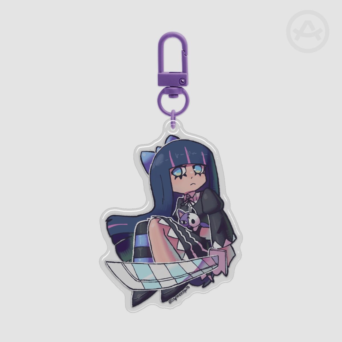 Stocking | Panty and Stocking | Epoxy Acrylic Keychain