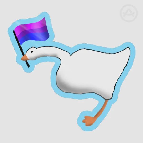 Goose Flag: Bisexual Flag