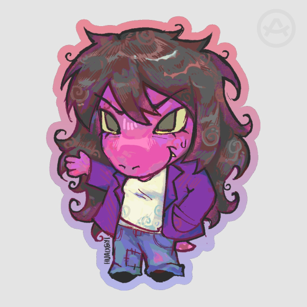 Deltarune Susie Sticker