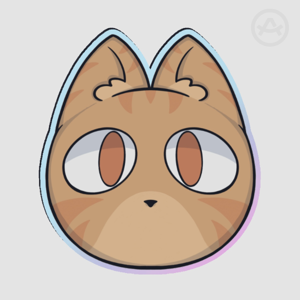 Kitty Acrylic Pin