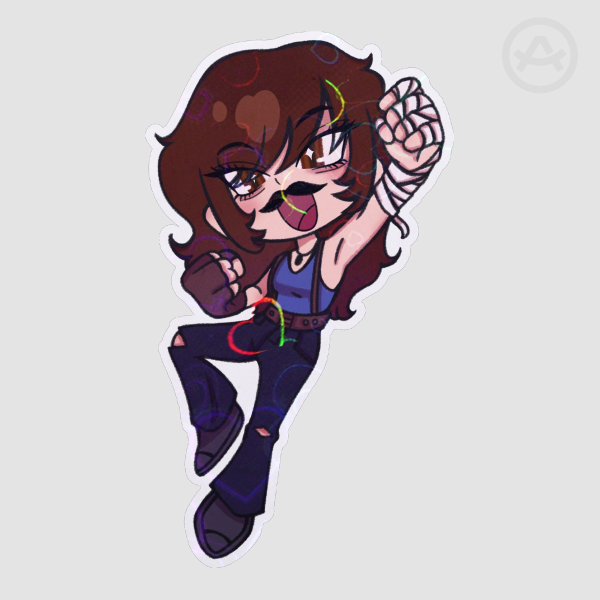"Superthefemme x Deadlock" sticker