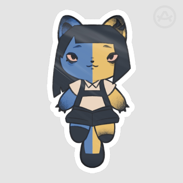 ENA Cat Die Cut Stickers
