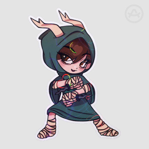 "Superthefemme x Slay the spire" sticker