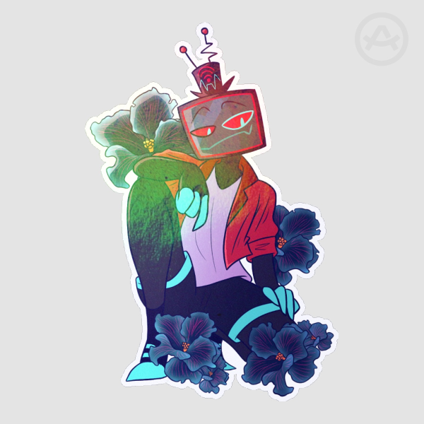 🪻Vox Floral Sticker📺