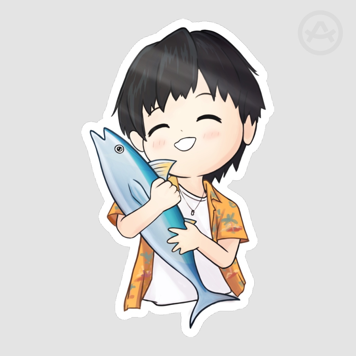 BTS Jin: Super Tuna Sticker