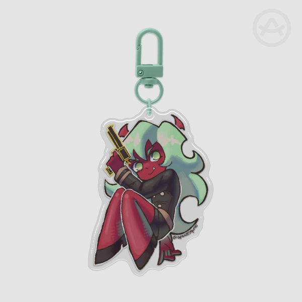 Scanty| Panty and Stocking | Epoxy Acrylic Keychain