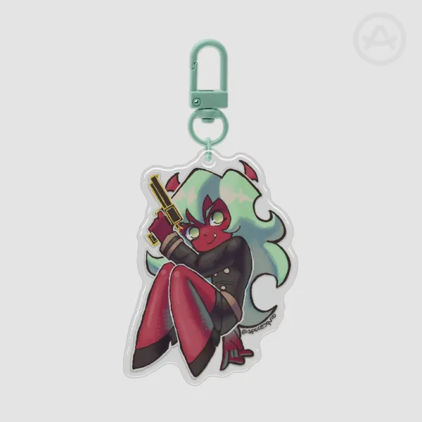 Scanty| Panty and Stocking | Epoxy Acrylic Keychain