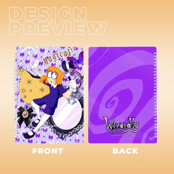 Jules Wizardly notebook